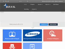 Tablet Screenshot of bavs.ie